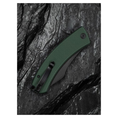 Ніж Civivi Outlaw Muk, Green G10, Black Stonewash (C24079-3)