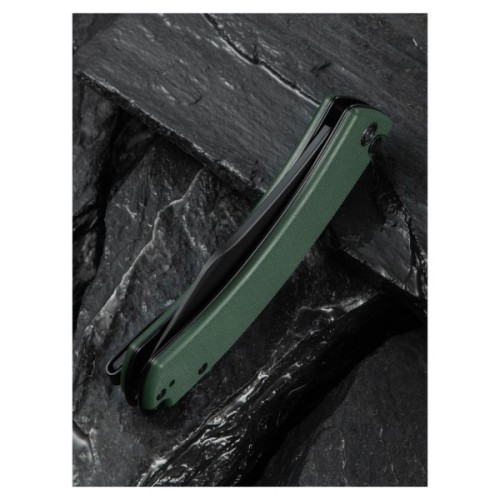 Ніж Civivi Outlaw Muk, Green G10, Black Stonewash (C24079-3)