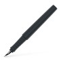 Ручка пір'яна Faber-Castell POLY Fountain Pen Black, колір корпусу чорний, перо F (0,5 мм) (32995)