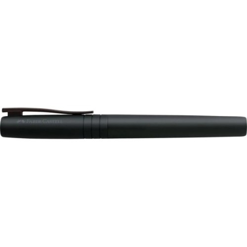 Ручка пір'яна Faber-Castell POLY Fountain Pen Black, колір корпусу чорний, перо F (0,5 мм) (32995)