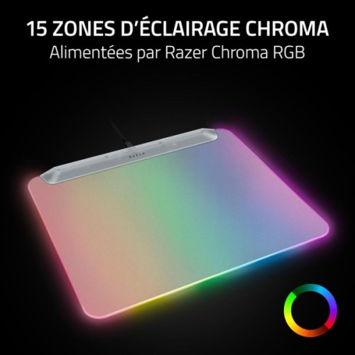 Килимок для мишки Razer Firefly V2 Pro Phantom White (RZ02-04920400-R3M1)