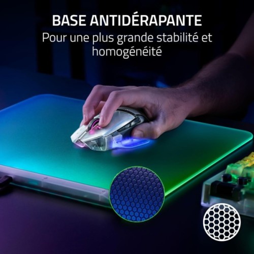 Килимок для мишки Razer Firefly V2 Pro Phantom White (RZ02-04920400-R3M1)