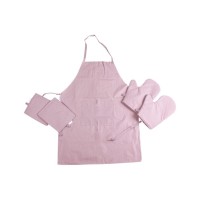 Фартух MirSon Набір 16-5703 Light Gray бязь дві прихватки + дві рукавички-прихватки + фартух (2200006752592)