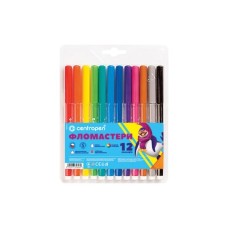 Фломастери Centropen 7550/12 COLOUR WORLD, 12 colors (7550/12 ТП)