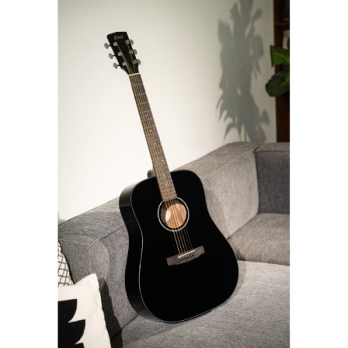 Гітара акустична Cort Earth 60 Black Gloss
