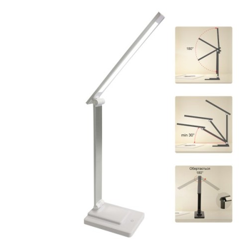 Настільна лампа Євросвітло LED Ridy-10-2 10 Вт біла