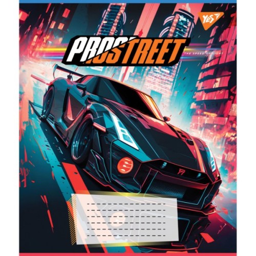 Зошит Yes Prostreet А5 48 аркушів лінія (767131)