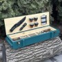 Набір для барбекю Metalzavod Мілітарі бірюзовий (PN-Militari-BRZ)