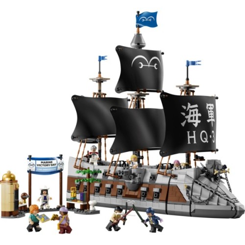Конструктор LEGO One Piece Морський бойовий корабель Ґарпа (75646-)