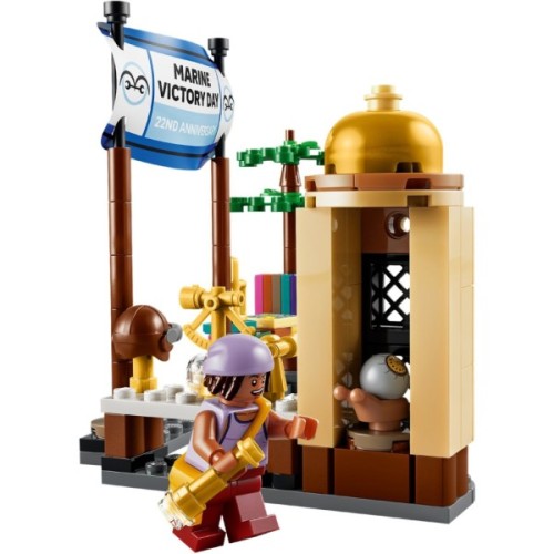 Конструктор LEGO One Piece Морський бойовий корабель Ґарпа (75646-)
