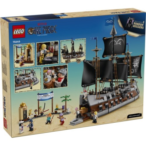 Конструктор LEGO One Piece Морський бойовий корабель Ґарпа (75646-)
