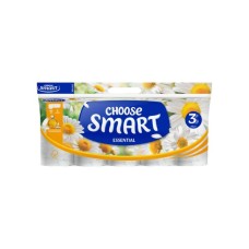 Туалетний папір Smart Tissue Essential Chamomile 3 шари 10 рулонів (5944582100114)