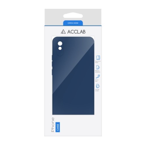 Чохол до мобільного телефона ACCLAB SoftShell Xiaomi Redmi 9A Blue (1283126557545)