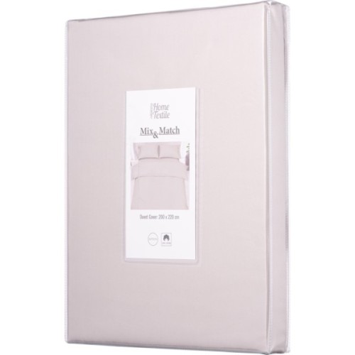 Підковдра Ardesto Mix&Match сатин 200х220 см айворі (ART2022DVC)