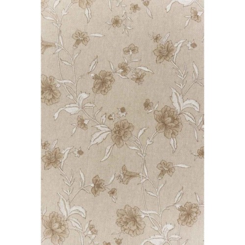 Скатертина Прованс Квіти беж Господиня 180х136 см (4823093450912)