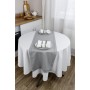 Скатертина Прованс Kelly біла 140х140 см (032910)