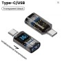 Перехідник OTG USB 3.2 AF to USB-C M 10Gbps QC 36W with display XoKo (AC-322UTC)