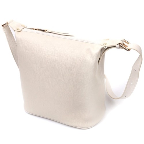 Сумка Vintage З натуральної шкіри Біла (22307)