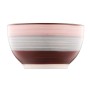 Салатник Ardesto Salerno 700мл, 14см, кераміка, рожевий, сірий, коричневий (AR1114SP)
