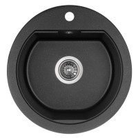 Мийка кухонна GRANADO LUGO black shine (gr2801)