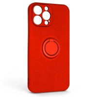 Чохол до мобільного телефона Armorstandart Icon Ring Apple iPhone 13 Pro Max Red (ARM68675)