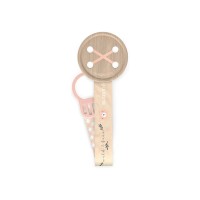 Кліпса для пустушок Suavinex Wild & Free, рожева (309131)