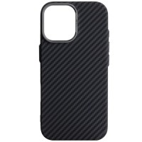 Чохол до мобільного телефона Armorstandart LikeCarbon2 MagCase Apple iPhone 17 Carbon Black (ARM86257)