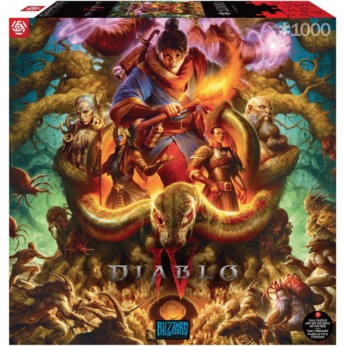 Пазл GoodLoot Diablo IV Horadrim 1000 елементів (5908305246787)