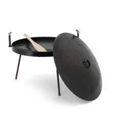 Сковорода туристична SHOP PAN з диска борони 30см + кришка (SPS30+)