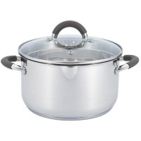 Каструля Gusto Silicon handles 24 см 6,1л (GT-1102-24)