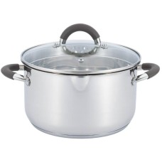 Каструля Gusto Silicon handles 24 см 6,1л (GT-1102-24)