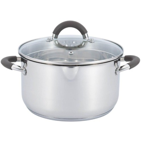 Каструля Gusto Silicon handles 24 см 6,1л (GT-1102-24)