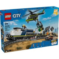 Конструктор LEGO City Пограбування поліцейського поїзда (60508)