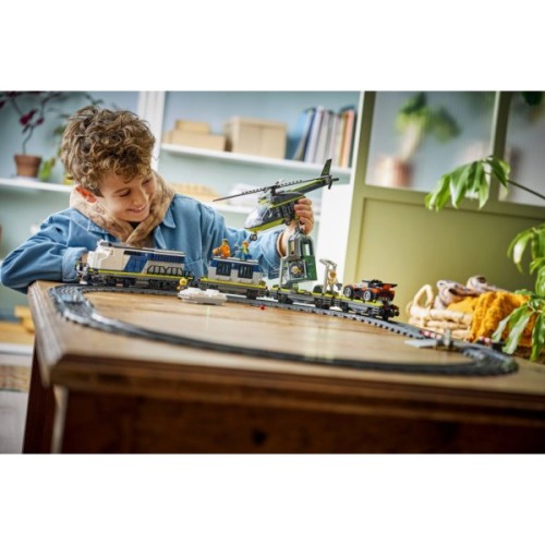 Конструктор LEGO City Пограбування поліцейського поїзда (60508)