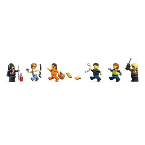 Конструктор LEGO City Пограбування поліцейського поїзда (60508)