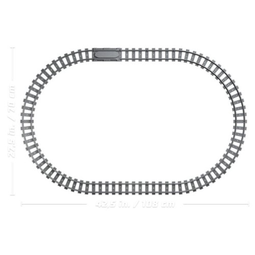 Конструктор LEGO City Пограбування поліцейського поїзда (60508)