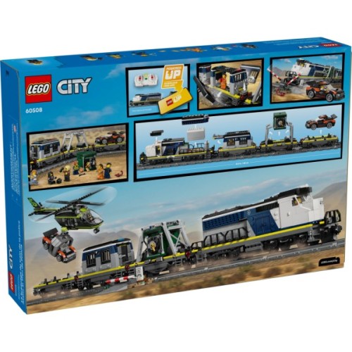 Конструктор LEGO City Пограбування поліцейського поїзда (60508)
