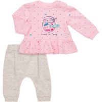 Набір дитячого одягу Tongs з цукерками (4043-68G-pink)