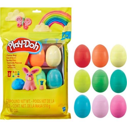 Набір для творчості Hasbro Play-Doh Пасхальний набір, від 2 років, 9 яєць (G0391)