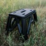 Стілець складаний Tribe Camp Chair Low пластиковий Black (T-EF-0001-black)