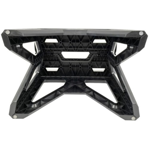 Стілець складаний Tribe Camp Chair Low пластиковий Black (T-EF-0001-black)