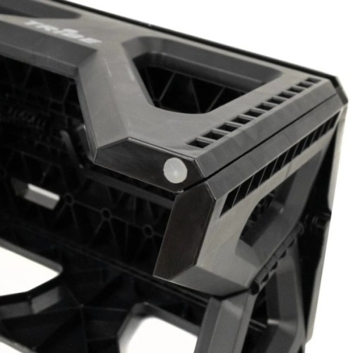 Стілець складаний Tribe Camp Chair Low пластиковий Black (T-EF-0001-black)