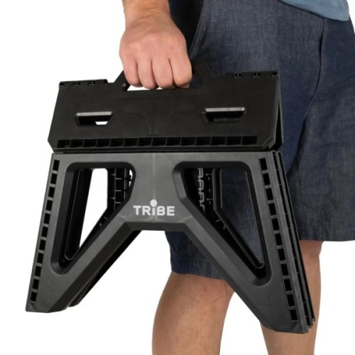 Стілець складаний Tribe Camp Chair Low пластиковий Black (T-EF-0001-black)