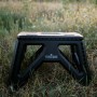 Стілець складаний Tribe Camp Chair Low пластиковий Black (T-EF-0001-black)