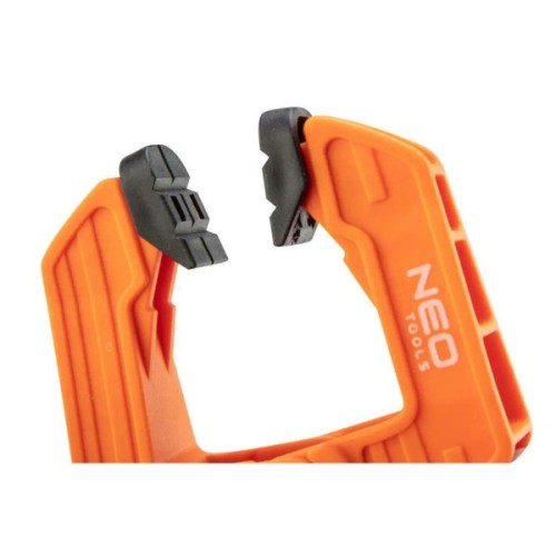 Струбцина Neo Tools затискач пружинний, пластик, 75мм (45-522)