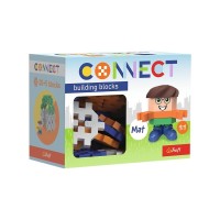 Конструктор Trefl Connect з ігровою фігуркою Mat 35 деталей (5900511620054)