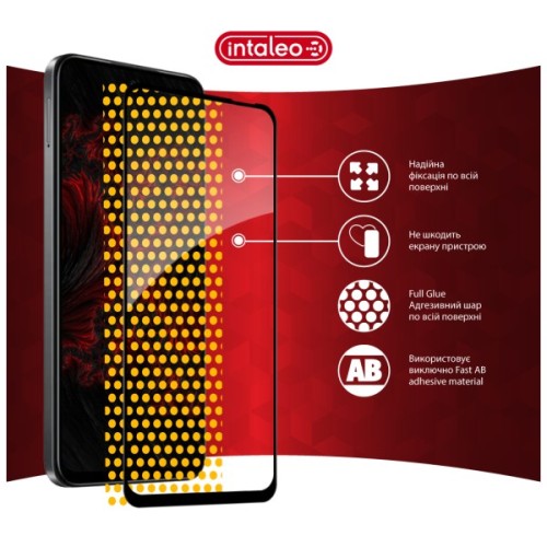 Скло захисне Intaleo Full Glue ESD Infinix Smart 10 Black (1283126628030)