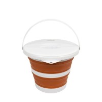 Відро складане Tribe Water Bucket Lid 5 л з кришкою terracota (T-FJ-0049-terracota)