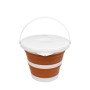 Відро складане Tribe Water Bucket Lid 5 л з кришкою terracota (T-FJ-0049-terracota)