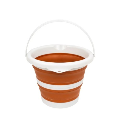 Відро складане Tribe Water Bucket Lid 5 л з кришкою terracota (T-FJ-0049-terracota)